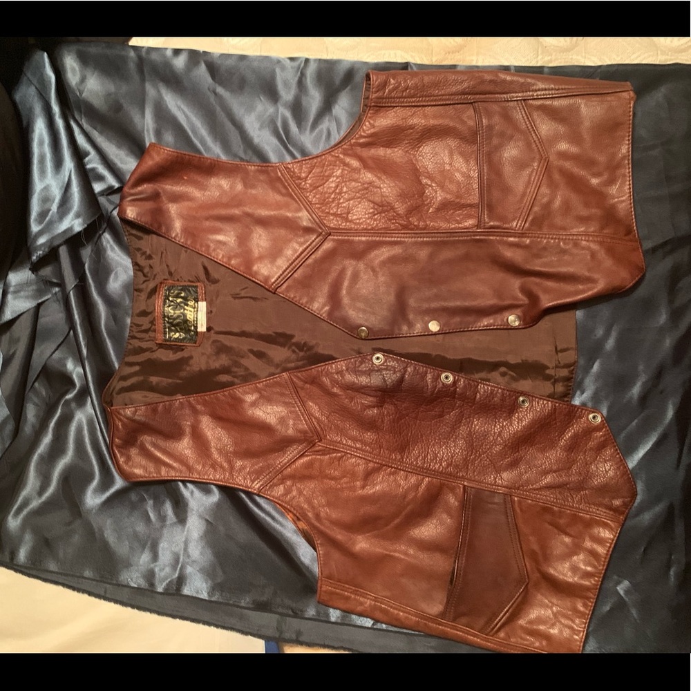 Vintage Leather Vest